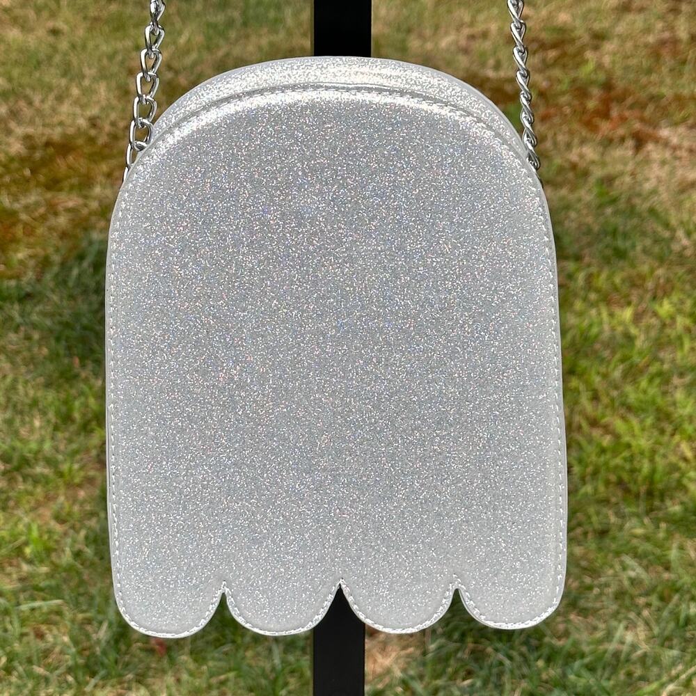 Mad Engine 2023 Silver Glitter Ghost Crossbody Pu… - image 7